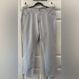 NWT Nike Dri-FIT Mens Golf Pants Pale Blue Slim Fit Comfort Sz 36x32 Athleisure